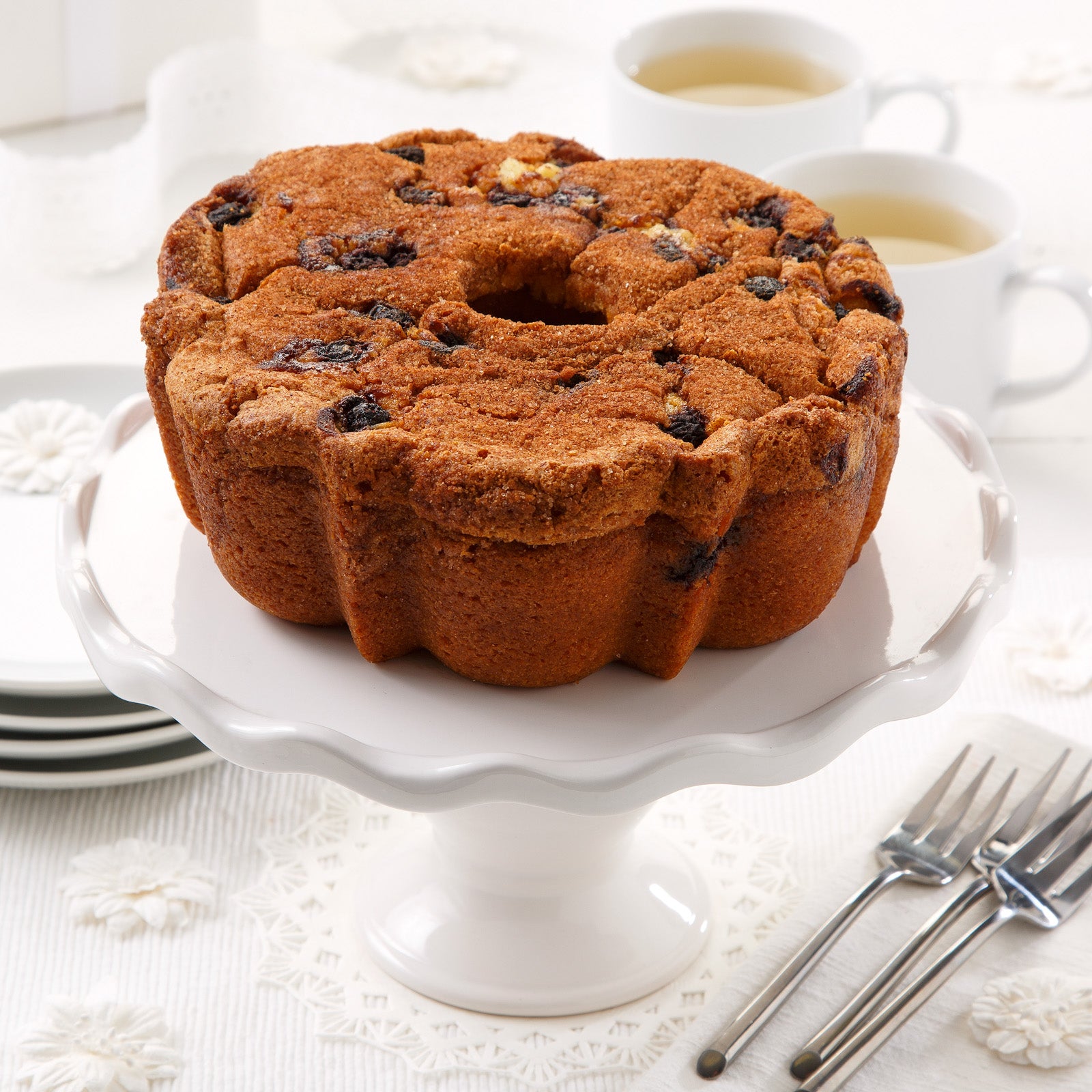 8 Blueberry Coffee Cake