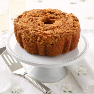 8 Cinnamon Walnut Coffee Cake