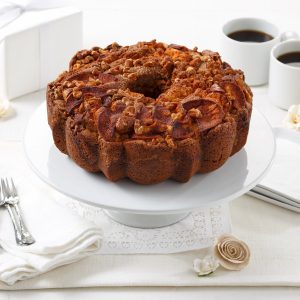 10 Apple Cinnamon Walnut Coffee Cake
